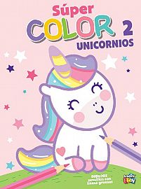 SUPER LIBRO PARA PINTAR COLOR UNICORNIOS