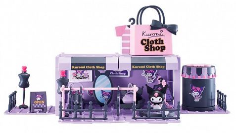 HELLO KITTY SET KUROMI CLOTH SHOP