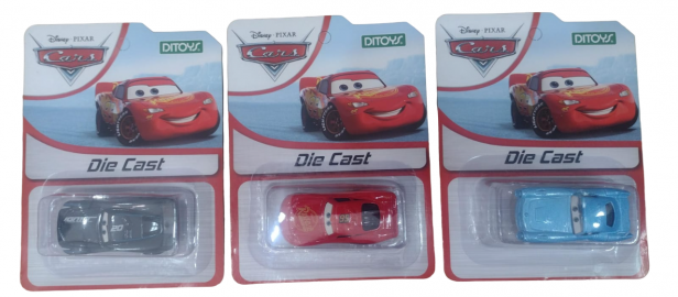 AUTO CARS METAL EN BLISTER - 5 MODELOS