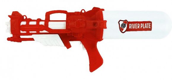 PISTOLA DE AGUA 43CM RIVER PLATE