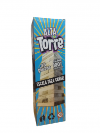 TORRE MADERA 48 PIEZAS YENGA EN CAJA - LLEVANDO 6 UNIDADES O MAS 8% DE DESCUENTO
