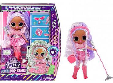 LOL TWEENS MUÑECA NEON POP STARS KITTY K