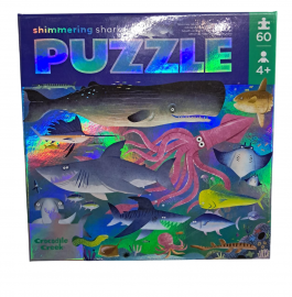 PUZZLE 60 PIEZAS BRILLANTES ARRECIFE