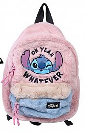 MOCHILA PELUCHE STITCH CHICA
