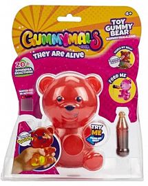 OSITO GUMMYMALS ROJO + 20 SONIDOS Y REACCIONES