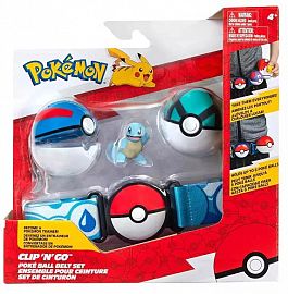 POKEMON CINTURON Y POKEBOLAS