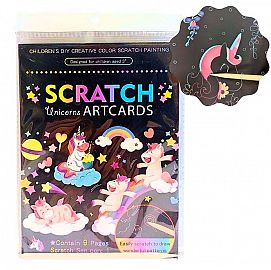 PAPEL MAGICO CON FORMAS UNICORNIOS 9H