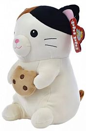 PELUCHE GATO CON GALLETA