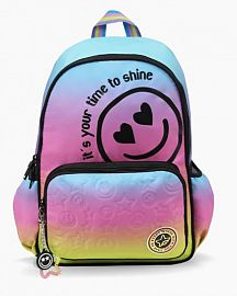 MOCHILA ESPALDA GRANDE LINEA MULTICOLOR - 2 COLORES