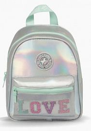 MOCHILA ESPALDA CHICA LINEA LOVE - 2 COLORES
