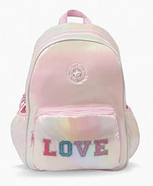 MOCHILA ESPALDA GRANDE LINEA LOVE - 2 COLORES