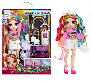 MUÑECA RAINBOW HIGH CREATIVE CRYSTALS AMAYA - VIOLET