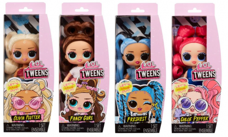 MUÑECA LOL TWEENS 17 CM - 4 MODELOS