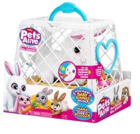 PETS ALIVE JAULA CONEJO INTERACTIVO 22CM