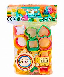 MINI RESORTES CON FORMAS X12 EN BOLSA