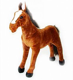 PELUCHE CABALLO RONNY 50CM