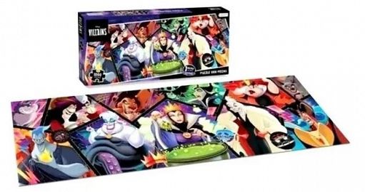 PUZZLE X 1000 PIEZAS VILLANOS