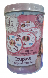 VIOLETTA 5 JUEGOS EN LATA