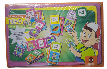 DOMINO DE PALABRAS CON PIPO