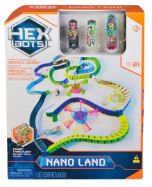 HEX BOTS CONECTA Y CONSTRUYE NANO LAND