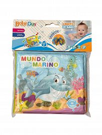 LIBRITO PARA BAÑO MUNDO MARINO