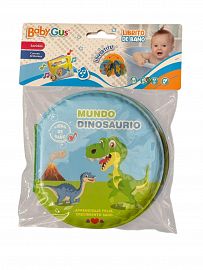 LIBRITO PARA BAÑO MUNDO DINOSAURIO