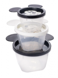RECIPIENTE X3 CON OREJAS MICKEY 130,240,430ML