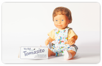 BEBE TOMASITO CON PELO EN BOLSA