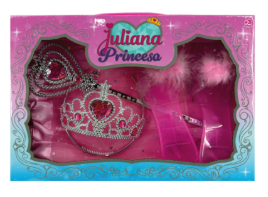 JULIANA SET PRINCESA CON ZAPATITOS