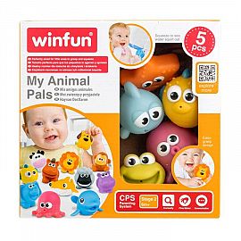 ANIMALES PARA BAÑO X 5