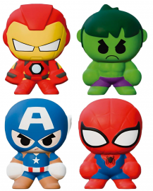 SQUISHY MARVEL - 4 MODELOS -