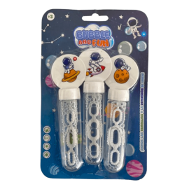BURBUJERO TUBO X3 ASTRONAUTA TINY